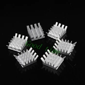 

Gdstime 1000 pcs Extruded Aluminium Heatsink X8 For Motherboard DDR VGA RAM Memory IC Chipset Cooling Cooler Heat Sink Wholesale