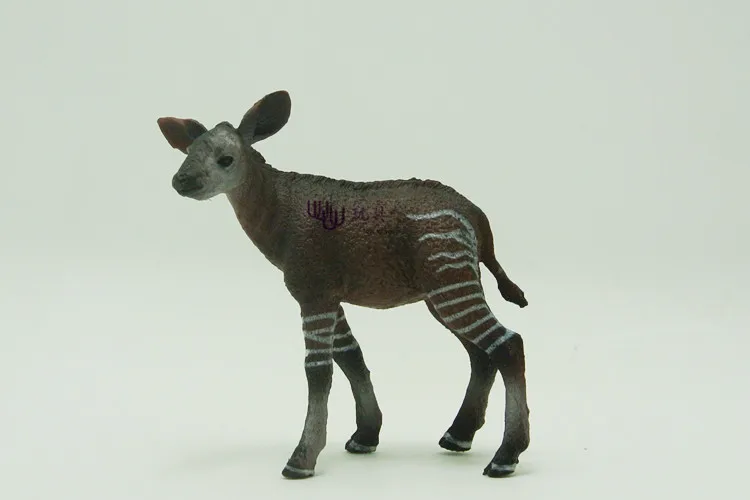 Горячие игрушки: Okapi (Okapia johnstoni the okapi) семейный набор имитационных моделей