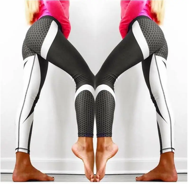 Женские штаны для йоги с высокой талией, спортивные Леггинсы для фитнеса, спортзала, бега, трико, женские спортивные дышащие легинсы