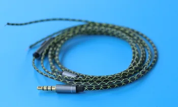 

diy earphone cable with mic for ie800 Python snake skin line