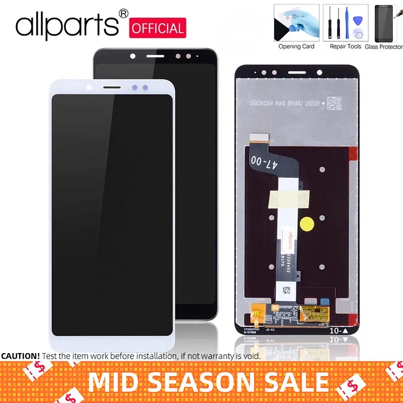 

Original LCD For Xiaomi Redmi Note 5 Pro Prime Display Touch Screen Digitizer for Xiaomi Redmi Note 5 LCD Display Screen Parts