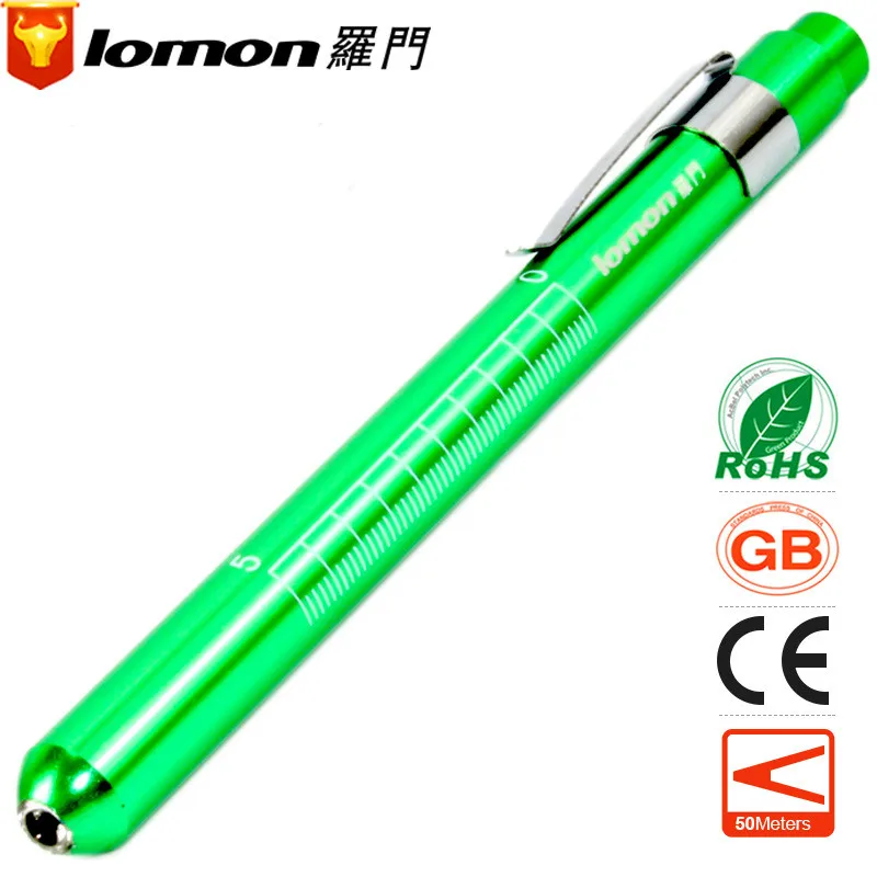 

Lomon SD100 Professional medical pupil pen LED light lamp Waterproof medical Private Ophthalmology flashlight torch