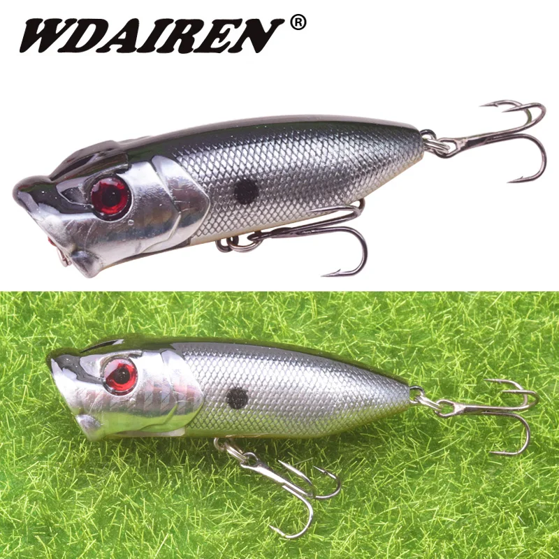 

1Pcs Topwater Fishing Lure 6.5cm 12g Popper Lures Japan Artificial Plastic Hard Baits Wobblers Tackle Bass Crankbaits Pesca