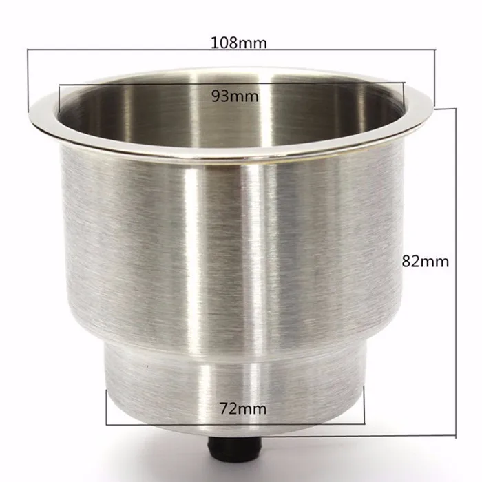 LED Stainless Steel Cup Drink Holder