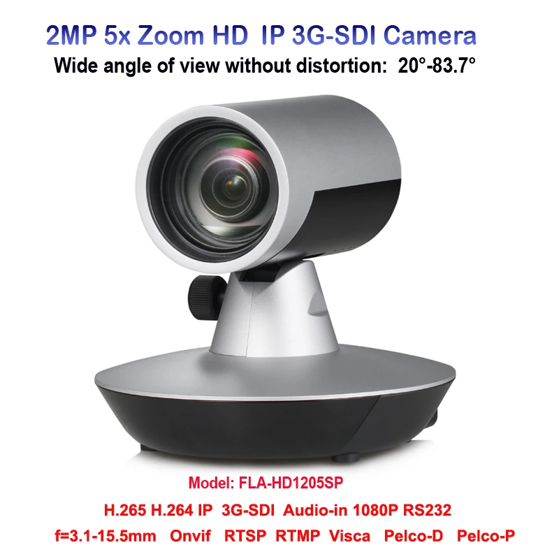 2MP HD видеоконференции 3G SDI IP 5x оптический зум видеокамера конференц зала с RTSP RTMP