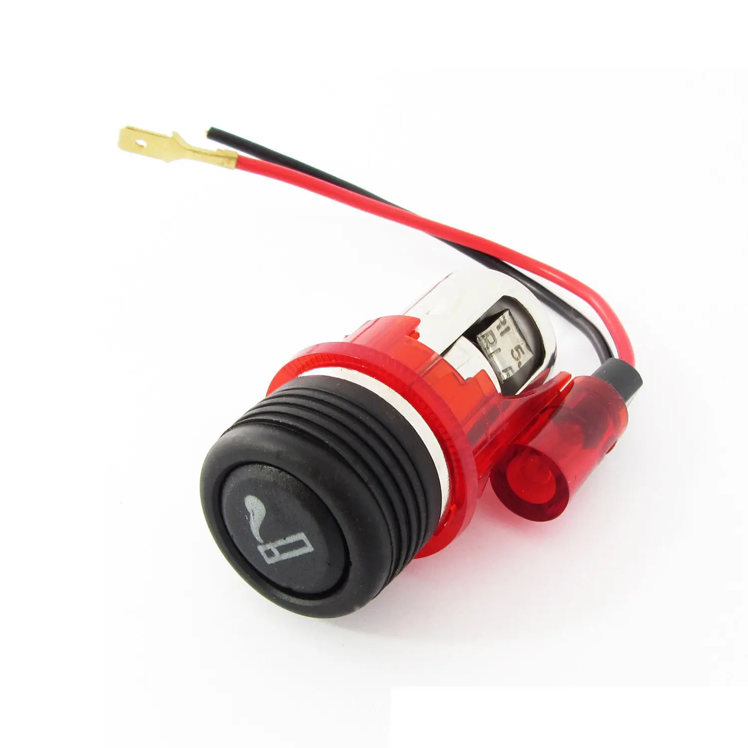 12V Red light Cigarette lighter plug & socket for Ford Fiesta Focus