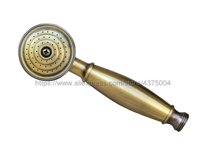 Kopen Golden Brass Universal Water Saving Hand Held Douchekop Telefoon stijl Home Regen Tuit Spray Hoofd Nhh011