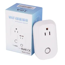 Original Sonoff S20 adaptador de Carga inteligente inalámbrico para el hogar interruptor inteligente WIFI toma de corriente de automatización del hogar por teléfono funciona con Alexa
