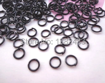 

400pcs--Black Jumpring, Jump Rings 5mm