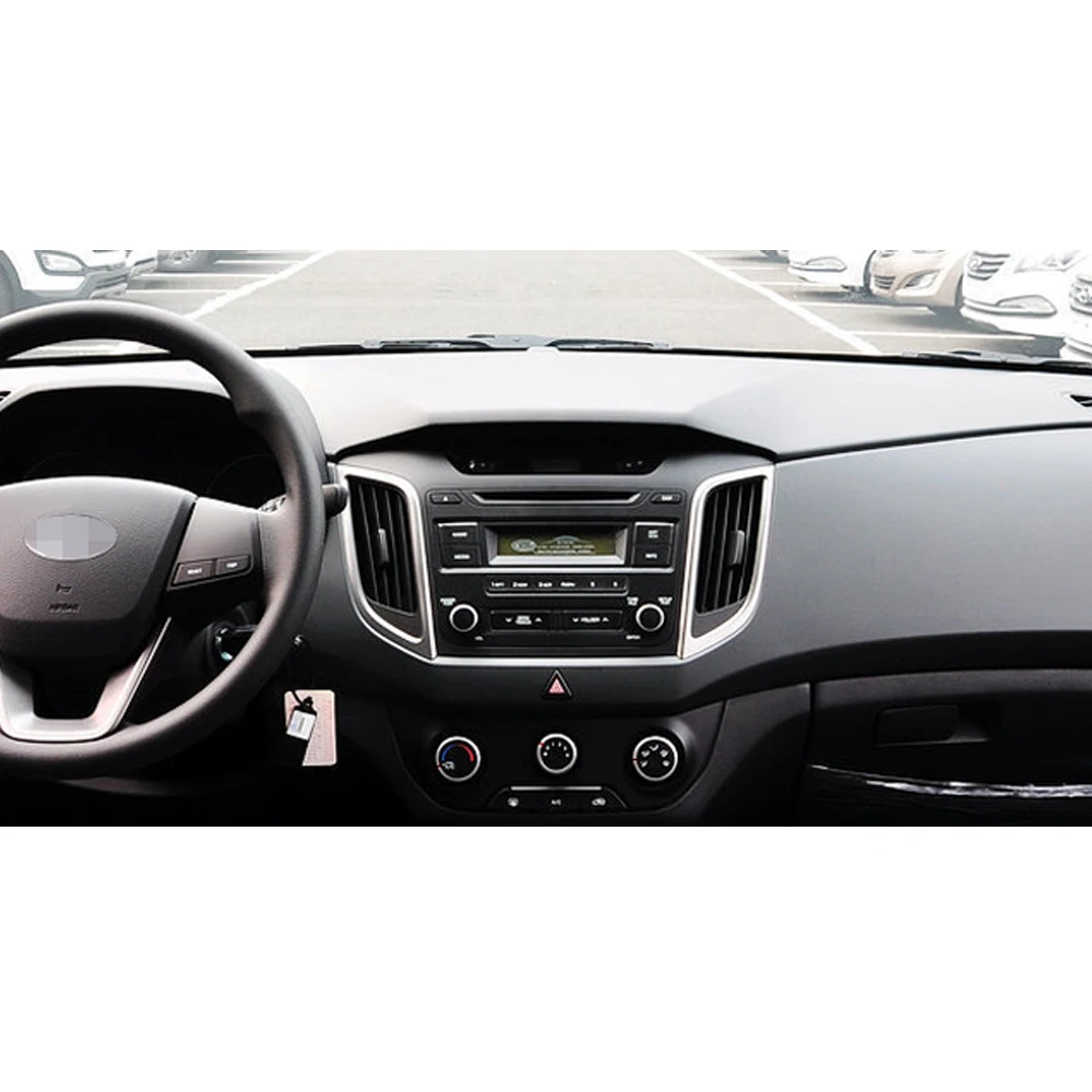 Top Sinosmart  Android 8.1 2Din IPS/QLED 2.5D screen car gps radio navigation player for Hyundai Mistra IX25 2014-2015 2