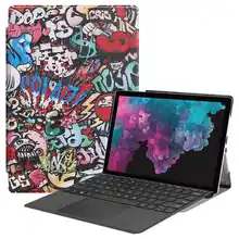 Для microsoft Surface Pro 4 5 6 кожаный смарт-чехол с подставкой для microsoft Surface Pro 6 5 12,3 ''планшет средство защиты ПК стенд крышка