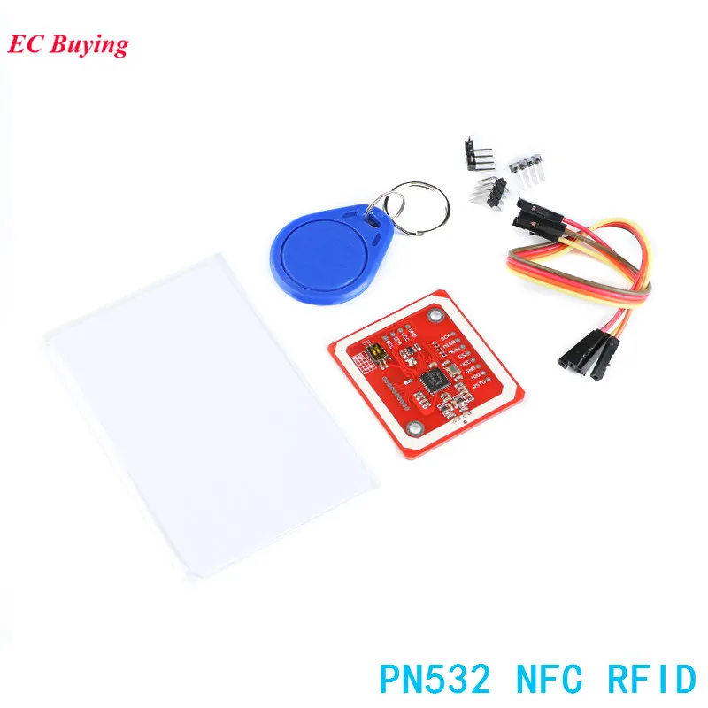 

1Set PN532 NFC RFID Wireless Module I2C IIC SPI HSU V3 User Kits Reader Writer Mode Electronic DIY Kit For Arduino