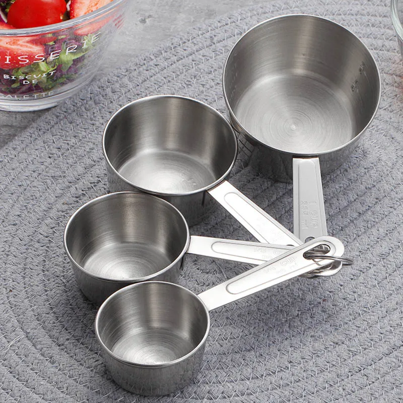 WORTHBUY мерная чашка из нержавеющей стали для кухни ложка лопатка выпечки чая кофе