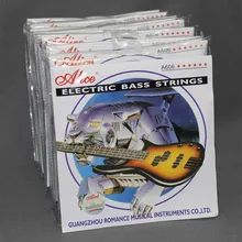 10 комплектов Алиса: безумие возвращается A606(6) Сталь Core Обмотка из никелевого сплава гитарные струны 1st-6th Струны для электрической бас-гитары