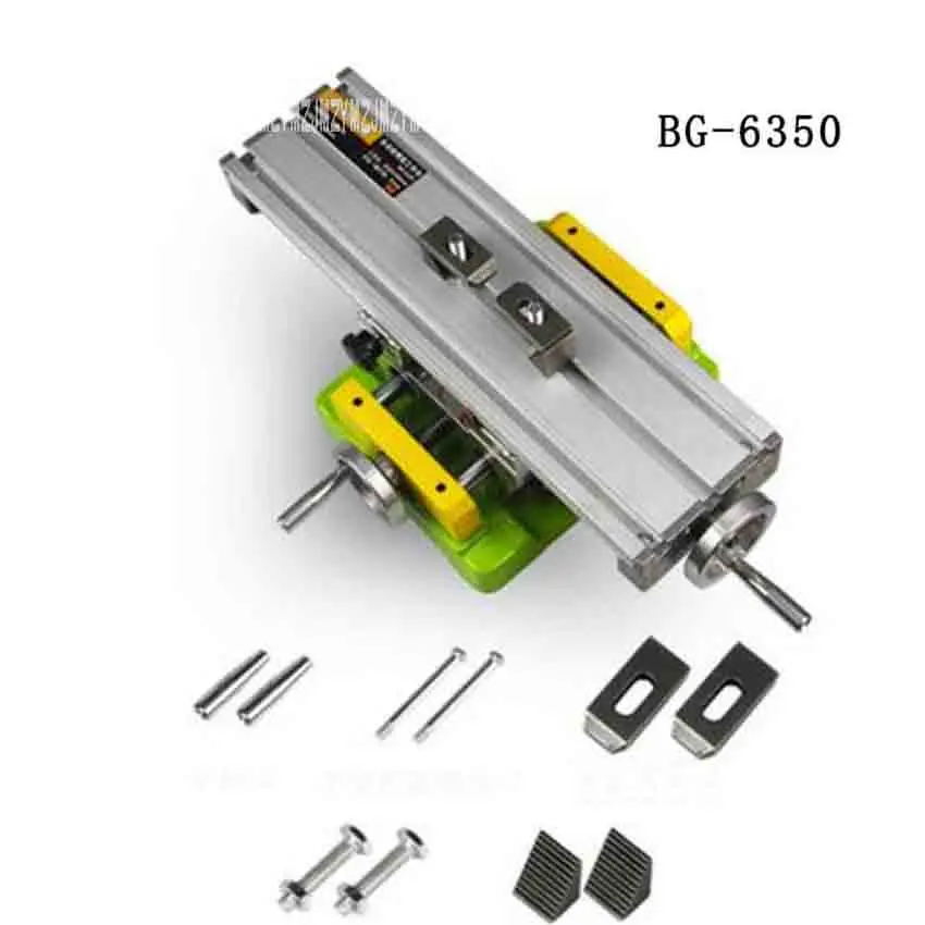 BG-6330 мини крестовый стол микро фрезерный станок высокого качества Многофункциональный прецизионный поперечный скользящий верстак(330*95 мм