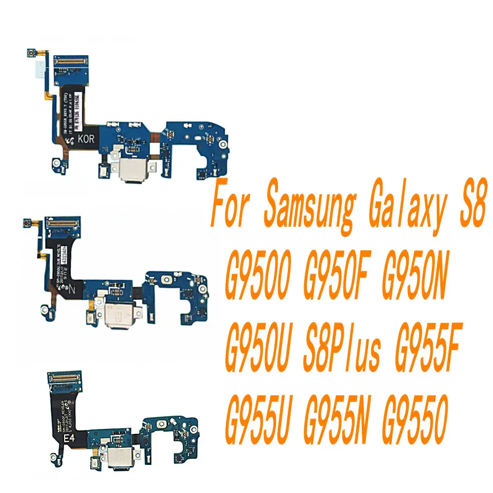 

S8 Plus USB Replacement Parts For Samsung S8 G9500 G950F G950N G950U S8Plus G955F G955U G955N G9550 Charging Port Flex Cable