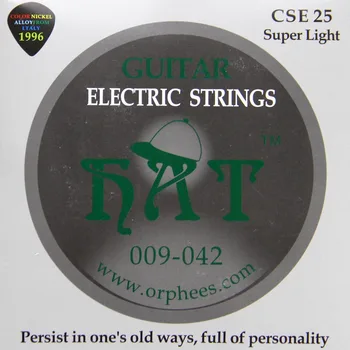 

guitar accessories Orphee CSE25 electric guitar string color nickel alloy Strings super light string 6pcs/set