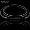 En oferta Chain Necklace Cord Wax-Rope Clasp Stainless-Steel DIY 2mm Black Women 1mm with for 3mm yGKA6rBX