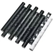 Черный анти-УФ стеклянная наклейка окно конфиденциальности пленка непрозрачная Солнцезащитная самоклеящаяся теплоизоляция спальня домашний декор 40*200 см