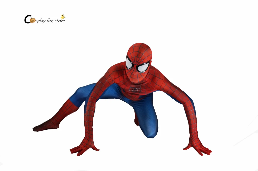 

Amazing Spiderman Woman Costume Adult Mens Superhero Outfit Spandex Zentai Suits Lycra Full Mask Bodysuits For Halloween Cosplay