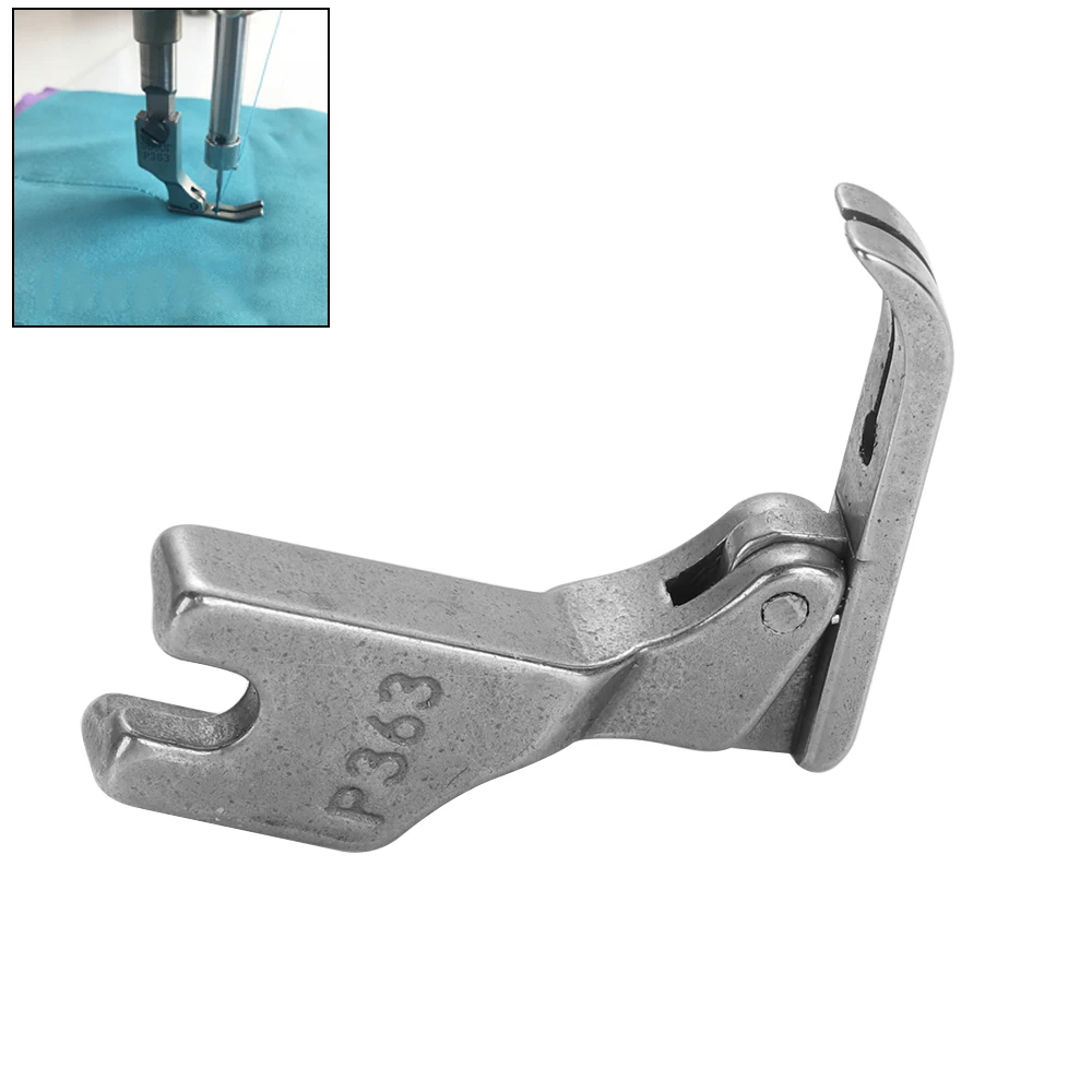 Durable Metal Steel Sewing Machine Presser Foot Narrow Zipper Presser Foot for Industry Sewing