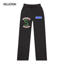 KELUOXIN ривердейл Штаны Для мужчин Для женщин уличная смешно пота Штаны хип-хоп южной стороне змеи мультфильм детские брюки