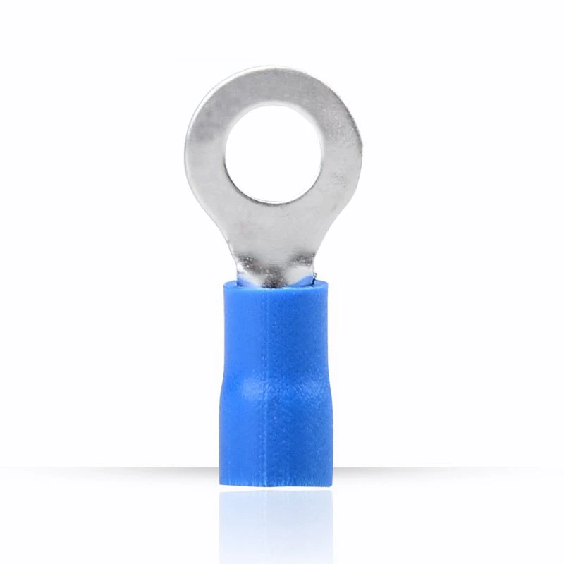 

RV2-5S Insulated 1.5-2.5mm AWG Electrical ring Crimp Terminal Cable Wire Connector 100pcs/lot thickness 6mm copper