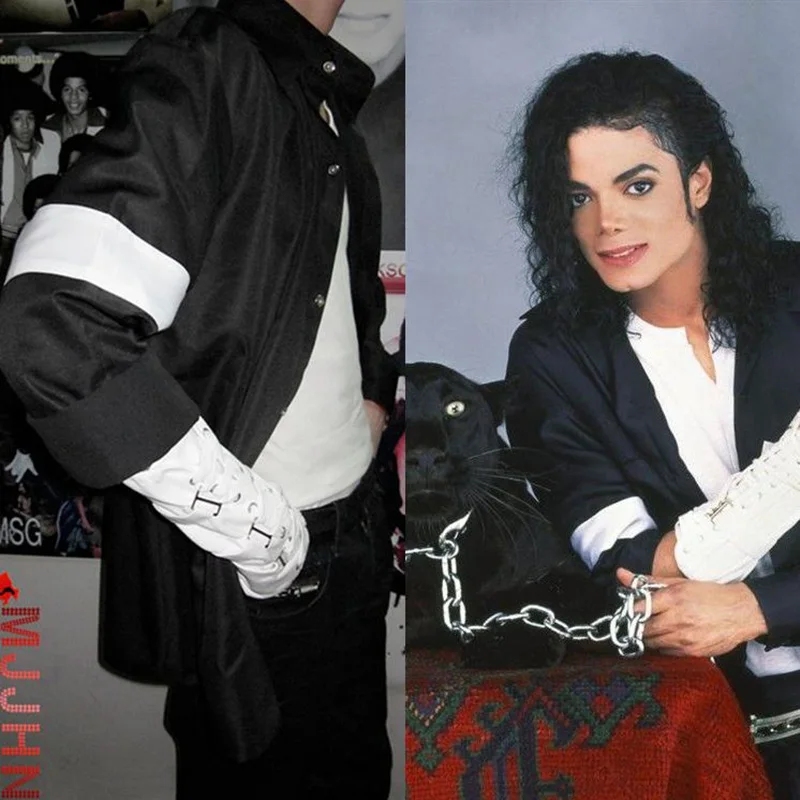 Michael Jacksonの模倣者,クラシックな黒と白の袖,アメリカの
