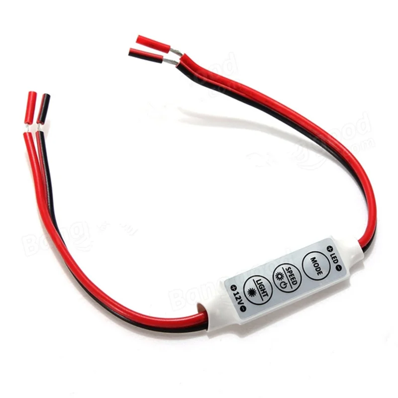 Мини контроллер осветительной ленты 3 клавиши 3528 5050 5630|led dimmer controller|dimmer controllerdimmer led