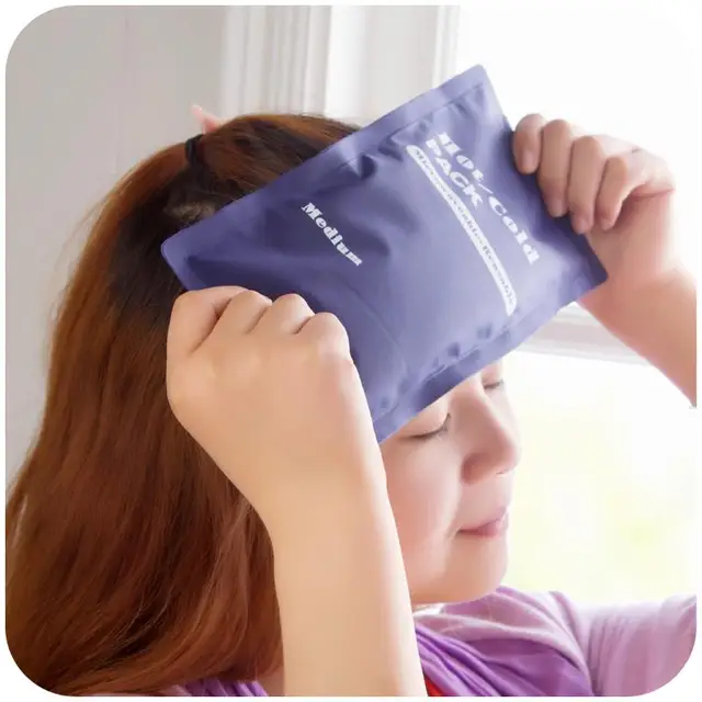 ice pack ice cold compress cervical pillow children's fever with