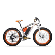 RichBit New RT-012 Plus Powerful Electric Bike 21 Speed 17AH 48V 1000W Fat Tire Ebike With Computer Speedometer electric Odomet
