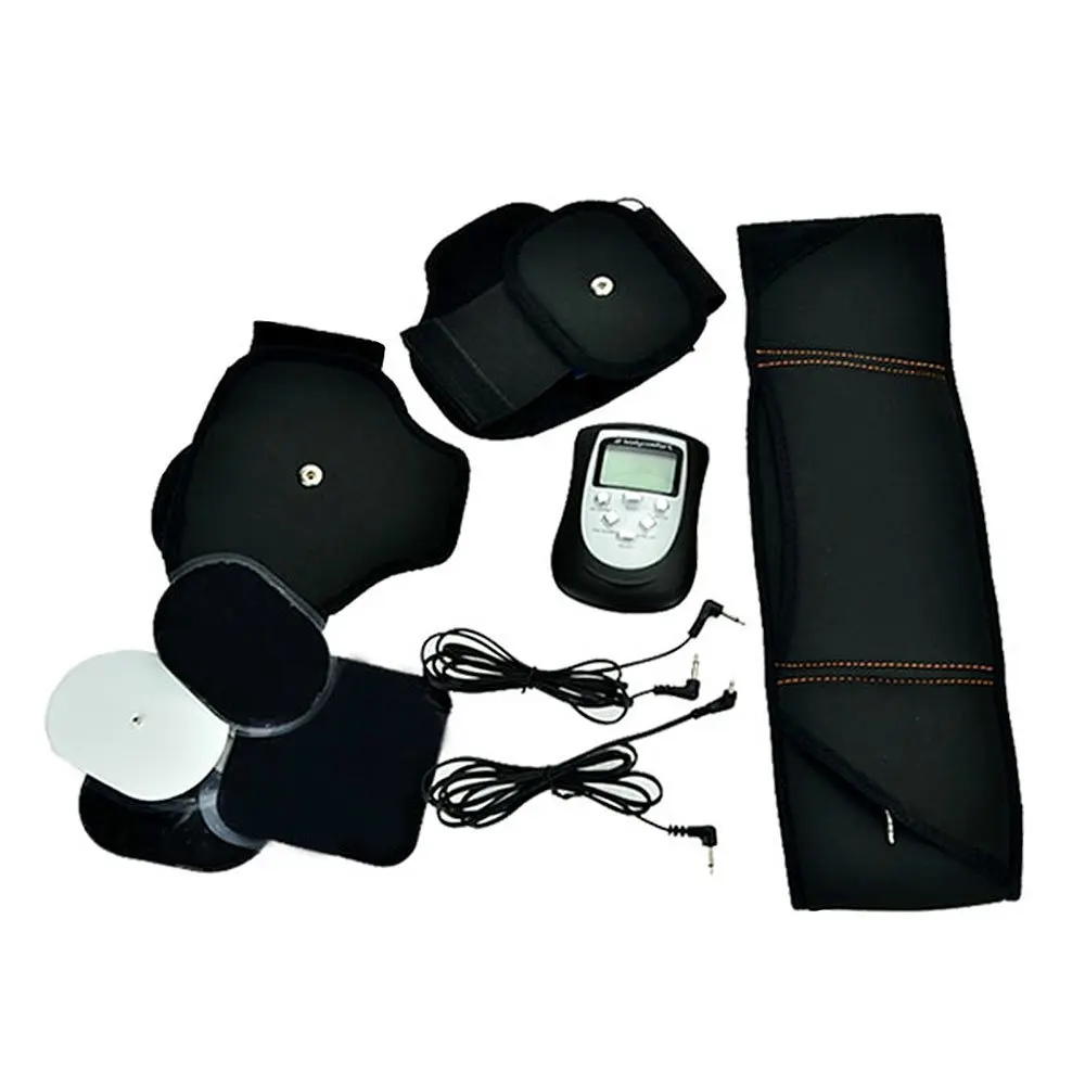 Ceny SUNMAS SM9065F Full Body elektroniczna stymulacja mięśni masażer tonizujący z pas do masażu pas wyszczuplający i opaska na ramię czarny