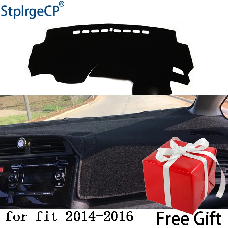 Для Honda Jazz Fit Generation 2014-2018 коврик для приборной панели Защитная Накладка на подушку