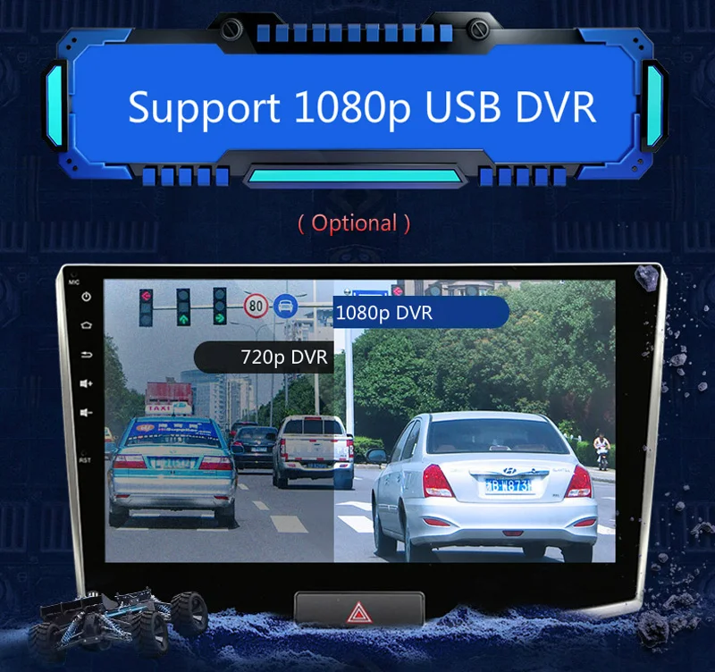 Flash Deal 10" 4G RAM 2.5D IPS 8 Core Android 9.1 Car DVD Multimedia Player GPS For Toyota RAV4 2007-2010 2011 2012 audio radio navigation 12
