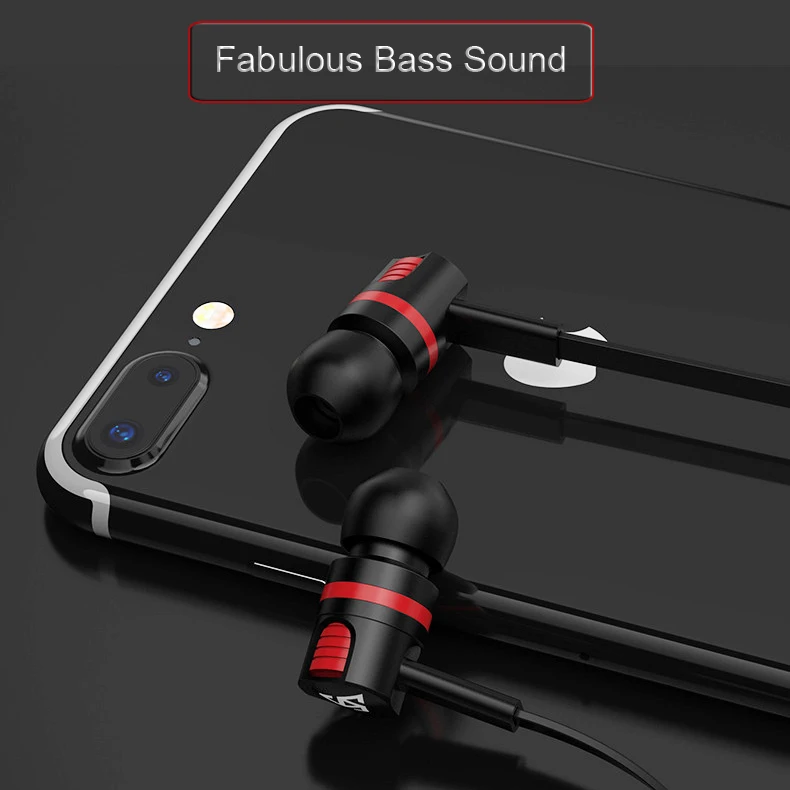 T2 D1  Earbuds headphone with microphone for mp3 mp4 iphone ipad tablet In Ear Earphone headset