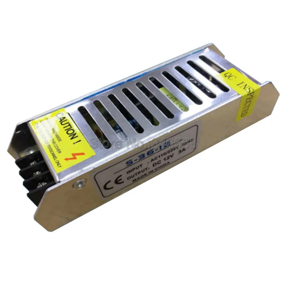 AC110V 220V постоянного тока до DC12V AC-DC постоянного Напряжение драйвер переключатель Питание изящный полосатый Размер 12V 3A 5A 8.5A 10A 12.5A 15A 20A 25A 30A