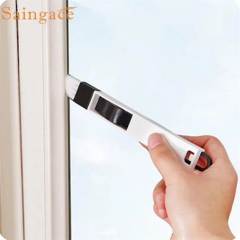 

Eco-Friendly Multifunctional Slot Window Computer Cleaning Tool Kitchen Cleaning Brush ventana del cepillo fenere Brush #7