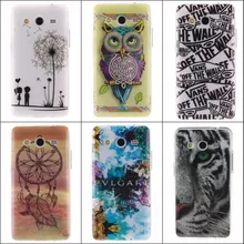 Para Samsung Galaxy Core 2 II Core2 G355 G355H G3559/núcleo Duos SM-G355H Coruja Flor Tigre TPU IMD Case cobrir