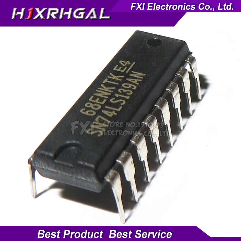 

10PCS SN74LS139AN DIP-16 SN74LS139N DIP16 74LS139 DIP HD74LS139P New original