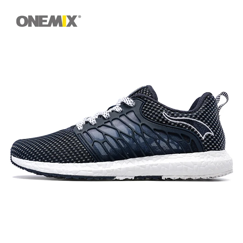 ONEMIX мужские кроссовки для бега женщин летние сетчатые дышащие спортивные Супер