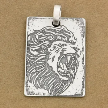 Deep Engraved High Detail 925 Sterling Silver Angry Lion Dog Tag Mens Biker Rocker Punk Pendant 9X010
Deep Engraved High Detail 925 Sterling Silver Angry Lion Dog Tag Mens Biker Rocker Punk Pendant 9X010