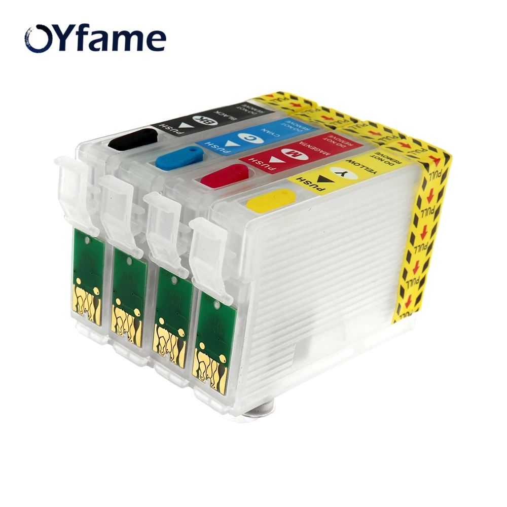 OYfame 71 T0711 чернильный картридж для T0714 Epson DX7400 DX7450 DX8400 DX8450 DX9400F S20 SX100 SX110 SX105