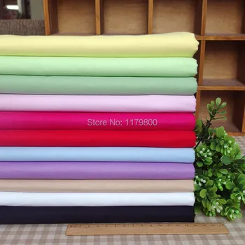 

11 Pieces Pre Cut Fat Quarters Bundle 100% Cotton Quilt Fabric 45cm x 45cm Solid Color 17.7"x17.7"