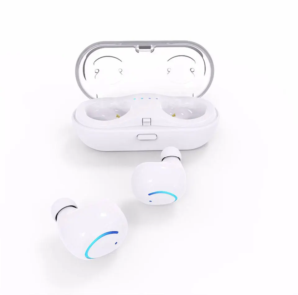 Оригинальные Q18 мини беспроводные Bluetooth наушники-вкладыши стерео шумоподавление Беспроводная гарнитура с микрофоном наушники с зарядным чехлом