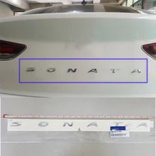 Для подлинного OEM задний багажник SONATA письмо эмблемы 1ea для hyundai Sonata- 86310C1500 86310 C1500