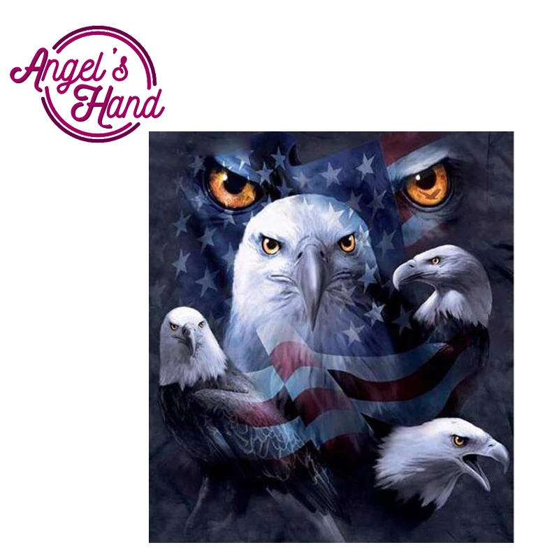 5D DIY Diamond Painting USA Eagle Full Diamond Embroidery Animals icon