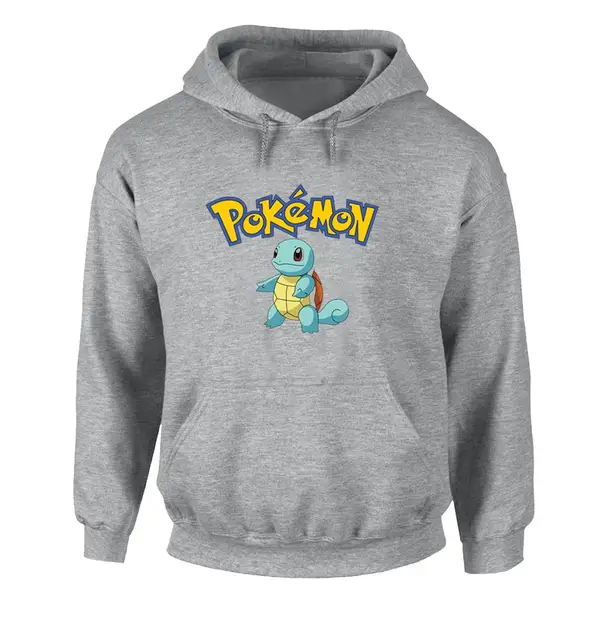 The most popular Pokemon Bulbasaur Squirtle Design Hoodie Men's Women's