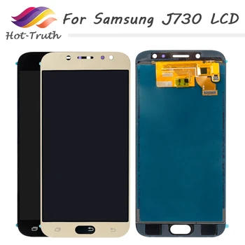 

50Pcs Display for SAMSUNG Galaxy J7 Pro J730 LCD For SAMSUNG J7 2017 Display Touch Screen Digitizer J730F Brightness Adjustable