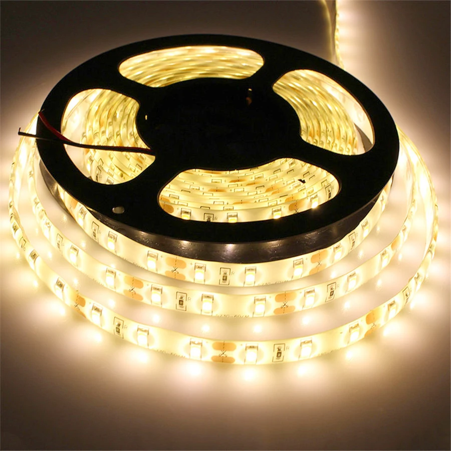 5 м 5630SMD 300 светодиодная полоса освещения Гибкая 5730 Светодиодная лента 12 В