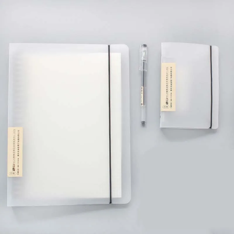 

A Variety of Matte Binder Loose Strap Loose Leaf File Folder A6 A7 Notebook Diary A5 Planner Office StudentSupplies Stationery